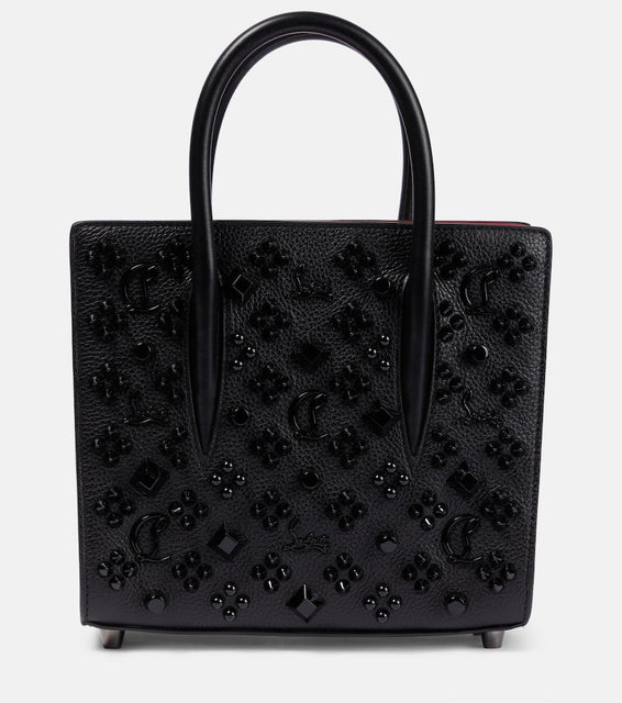Christian Louboutin Paloma Mini embellished leather tote bag. Shop Christian Louboutin Shoulder Bags for women now.