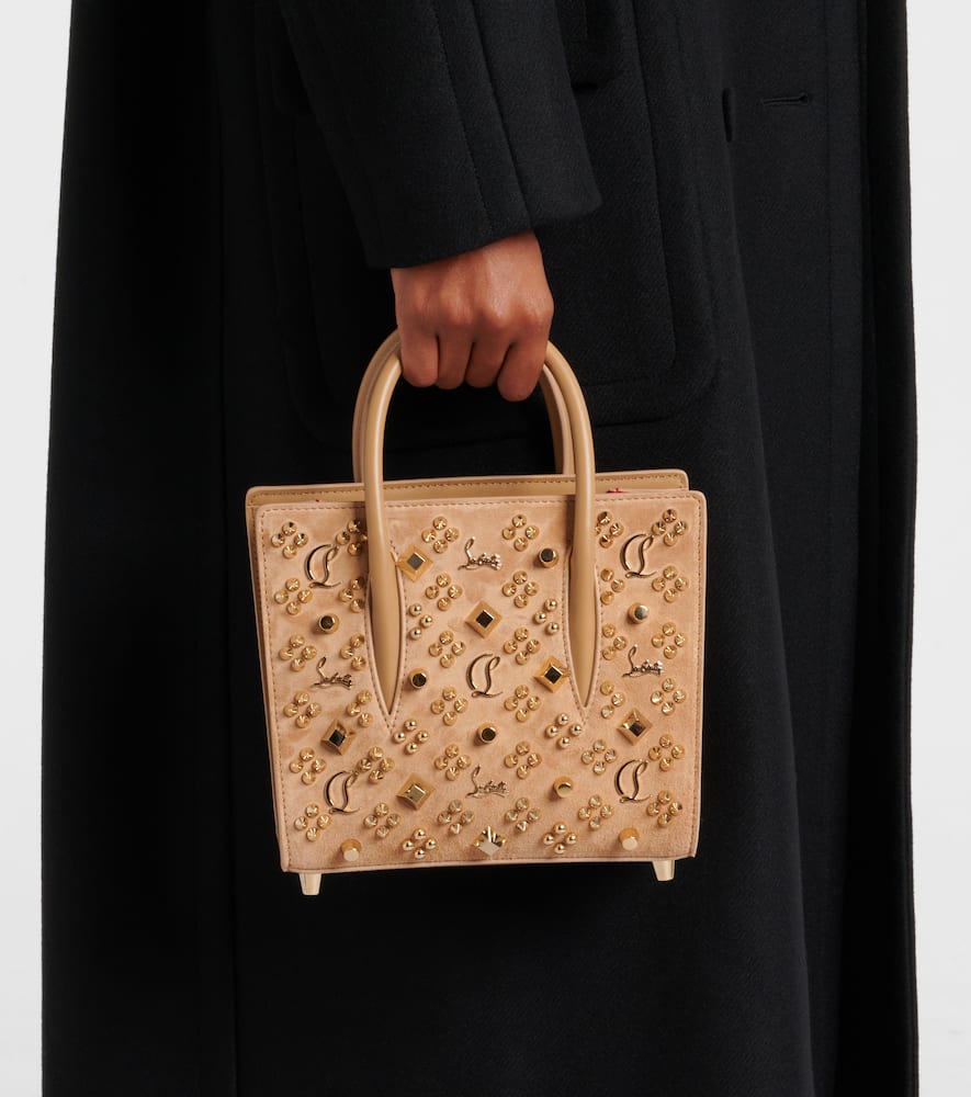 Christian Louboutin Paloma Mini studded leather tote bag
