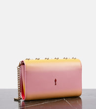 Christian Louboutin Paloma embellished leather clutch