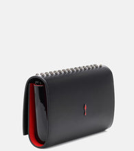 Christian Louboutin Paloma embellished leather clutch