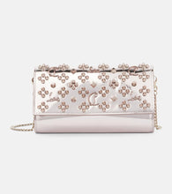 Christian Louboutin Paloma embellished leather clutch. Shop Christian Louboutin Clutches for women now.