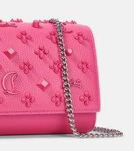 Christian Louboutin Paloma leather clutch