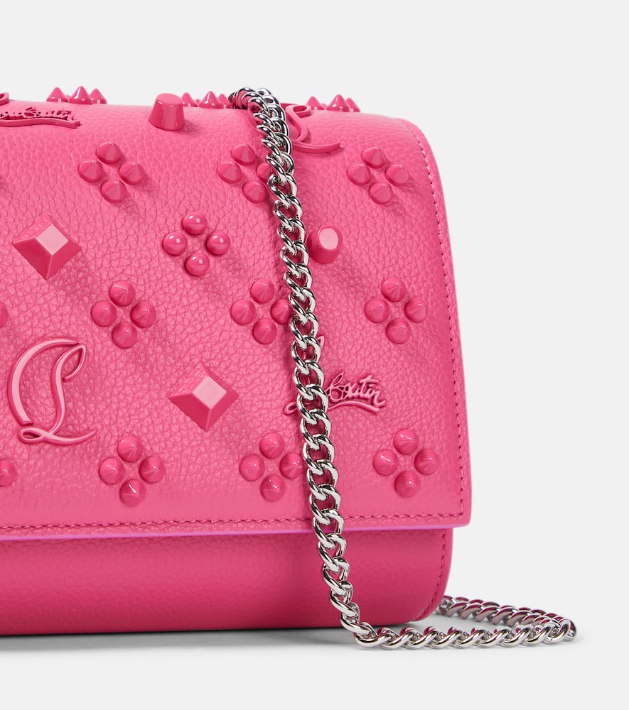 Christian Louboutin Paloma leather clutch