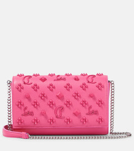 Christian Louboutin Paloma leather clutch. Shop Christian Louboutin Clutches for women now.