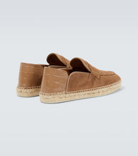 Christian Louboutin Paquepapa No Back suede espadrilles