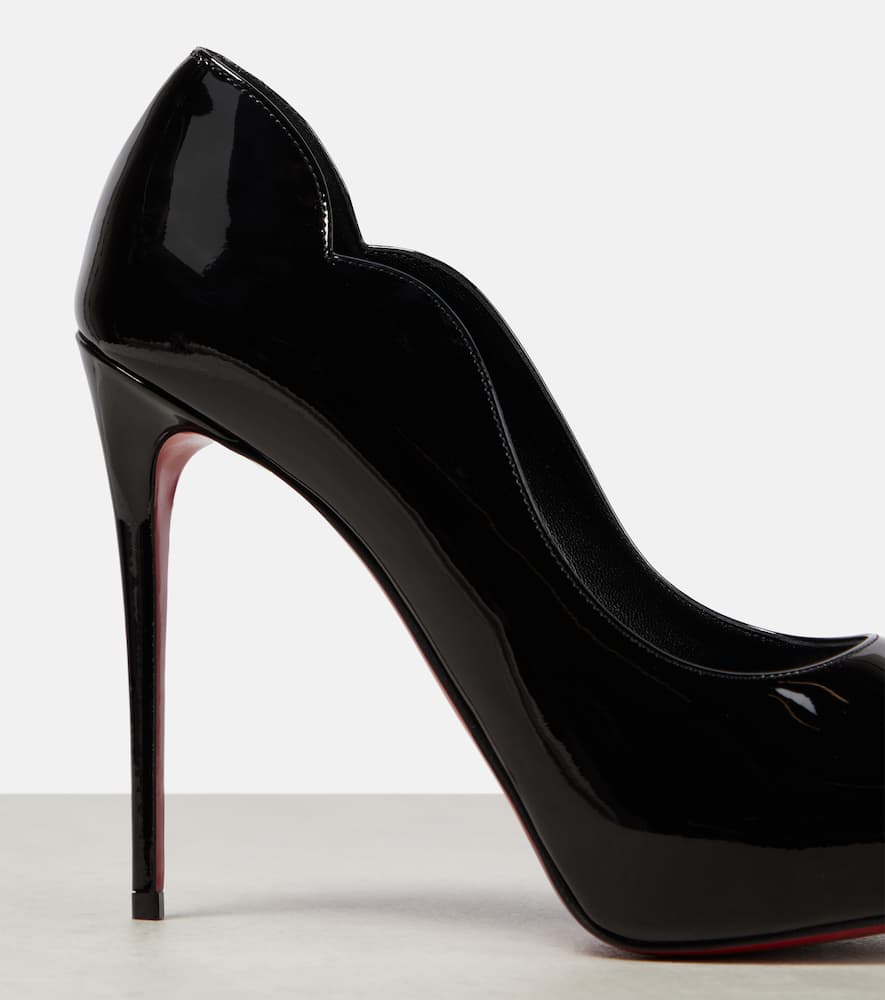 Christian Louboutin Patent leather platform pumps