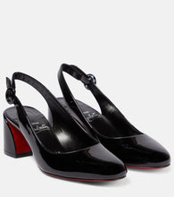 Christian Louboutin Patent leather slingback pumps - 克里斯提·鲁布托漆皮露跟高跟鞋