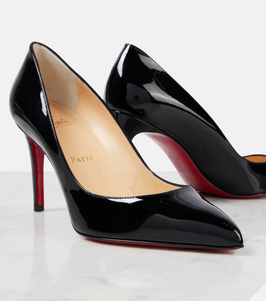 Christian Louboutin Pigalle 85 patent-leather pumps