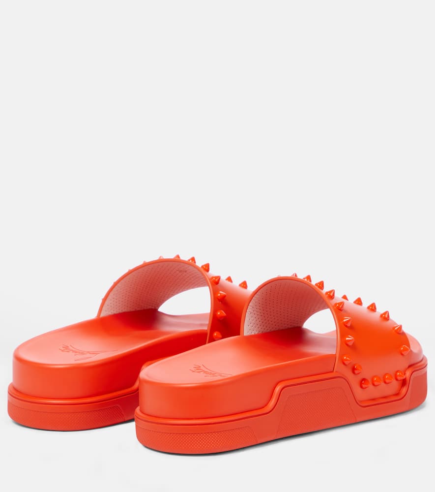 Christian Louboutin Pool Stud slides
