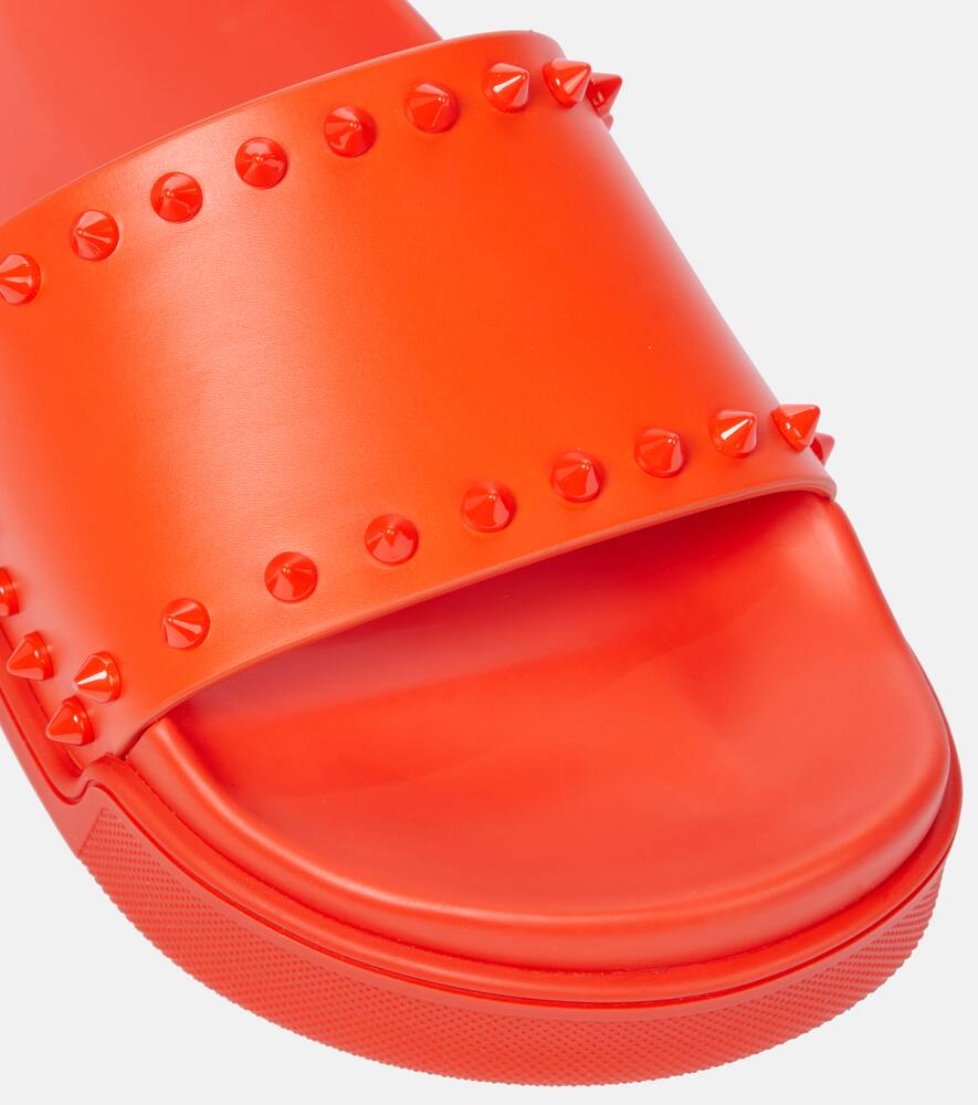 Christian Louboutin Pool Stud slides