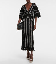 Christian Louboutin Pyraclou embellished leather sandals