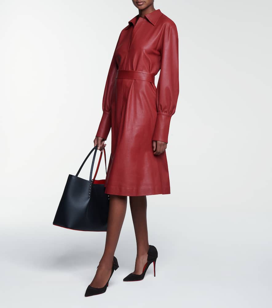Christian Louboutin Rabakate 100 suede pumps