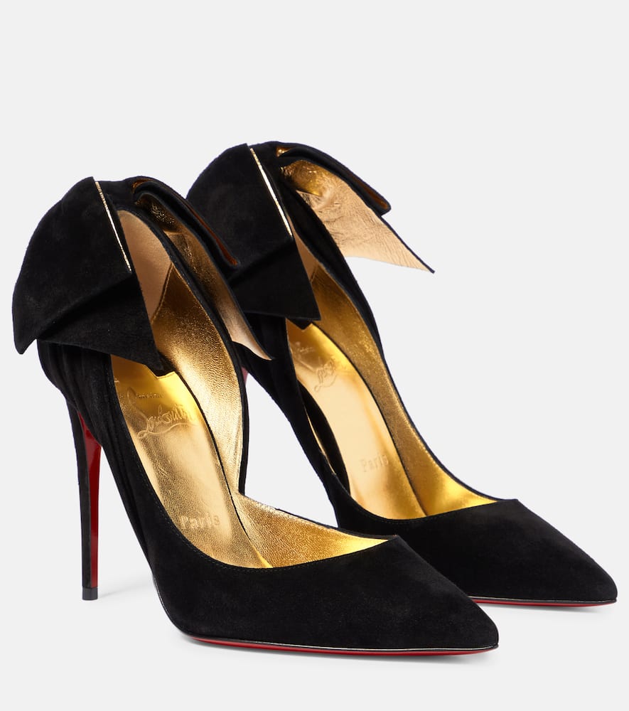 Christian Louboutin Rabakate 100 suede pumps
