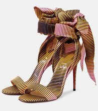 Christian Louboutin Sandale Du D√É¬©sert 100 cr√É¬™pe satin sandals
