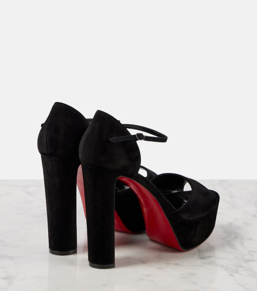 Christian Louboutin Sandaloo 130 suede sandals