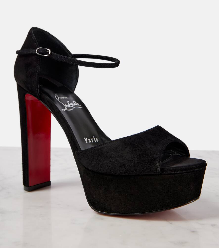 Christian Louboutin Sandaloo 130 suede sandals