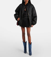 Christian Louboutin Santiabooty 85 denim ankle boots