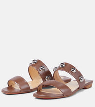 Christian Louboutin Simple Bille embellished leather sandals