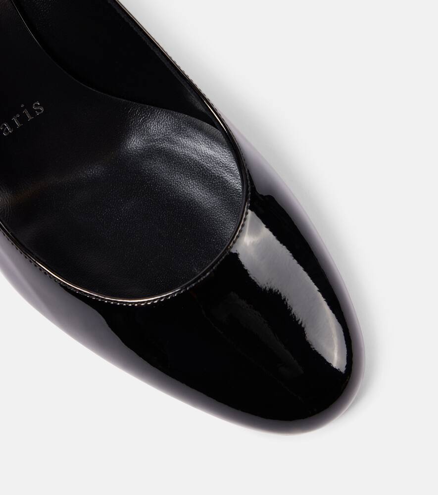 Christian Louboutin So Jane 55 patent leather slingback pumps