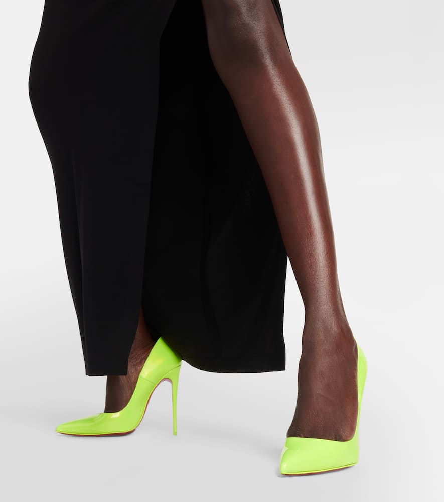 Christian Louboutin So Kate 120 leather pumps