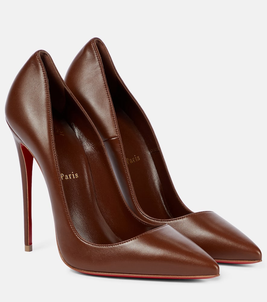 Christian Louboutin So Kate 120 leather pumps