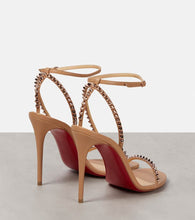 Christian Louboutin So Me 100 embellished leather sandals