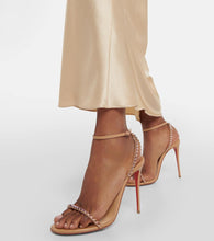 Christian Louboutin So Me 100 embellished leather sandals