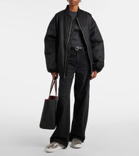 Christian Louboutin Spikeboat metallic leather slip-on sneakers