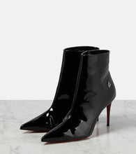 Christian Louboutin Sporty Kate 85 patent leather boots