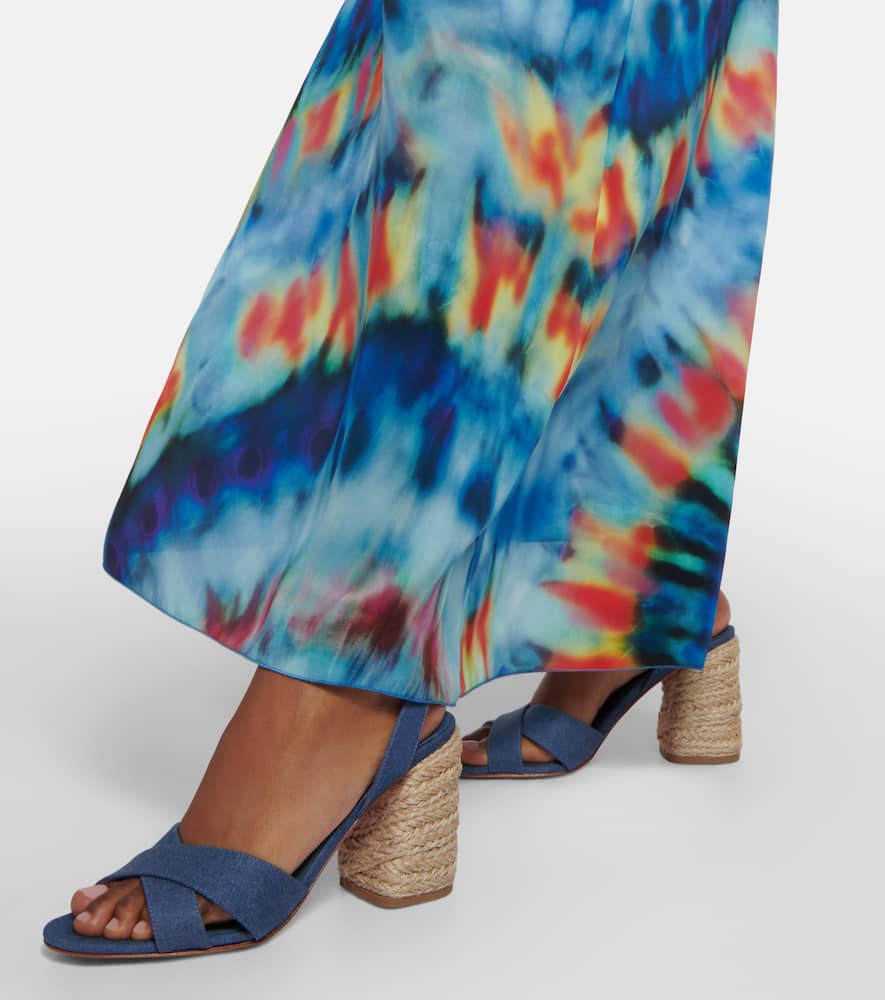 Christian Louboutin Summer Mariza denim espadrilles sandals