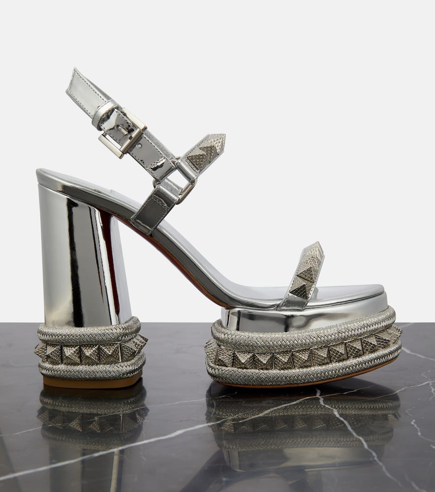 Christian Louboutin Superaclou leather platform sandals