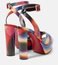 Christian Louboutin Supramariza 130 leather sandals