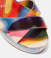 Christian Louboutin Supramariza 130 leather sandals