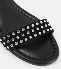 Christian Louboutin Sweet Jane Strass Boum suede sandals