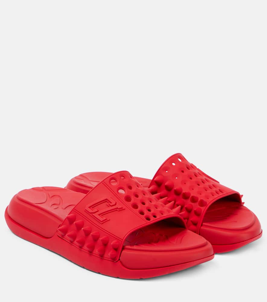 Christian Louboutin Take It Easy slides - Christian Louboutin Take It Easy 拖鞋
