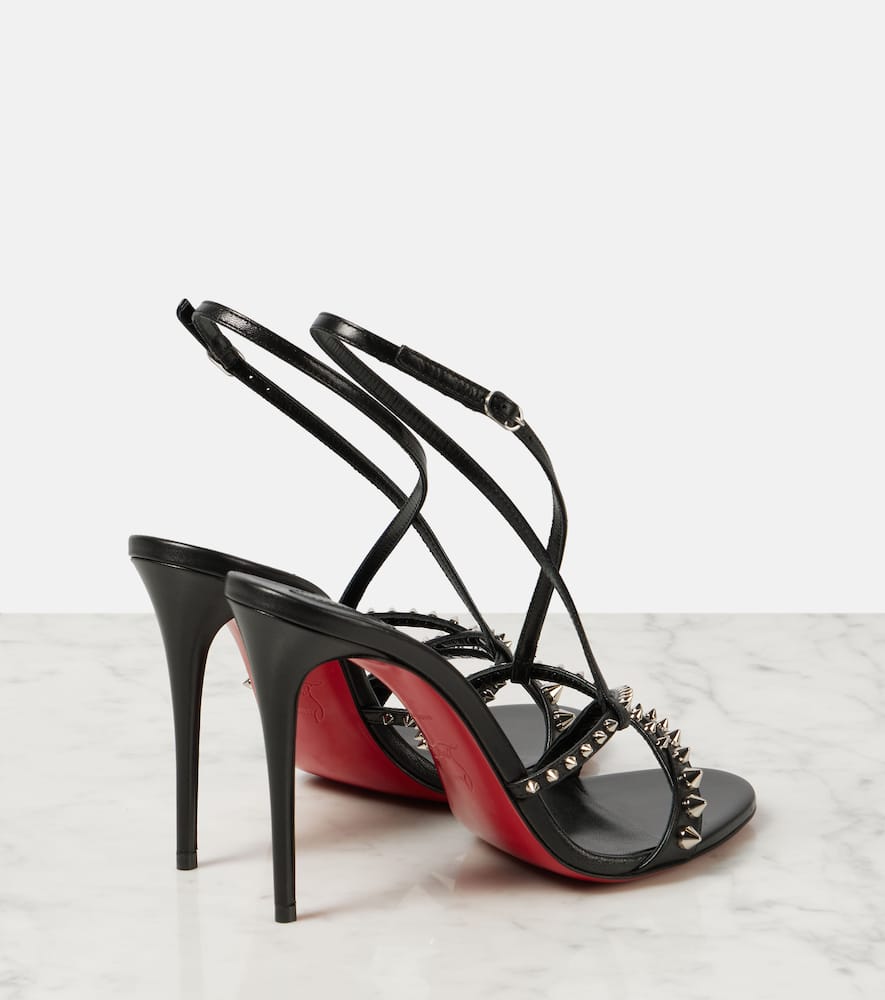 Christian Louboutin Tatooshka Spikes leather sandals