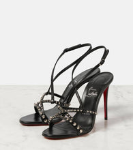 Christian Louboutin Tatooshka Spikes leather sandals