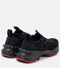 Christian Louboutin Trailnrun suede-trimmed sneakers