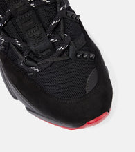 Christian Louboutin Trailnrun suede-trimmed sneakers