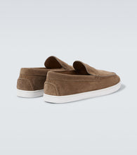 Christian Louboutin Varsiboat leather slip-on shoes