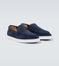 Christian Louboutin Varsiboat suede loafers
