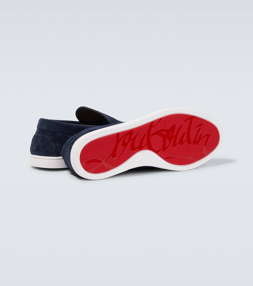 Christian Louboutin Varsiboat suede loafers