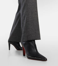 Christian Louboutin Vidura studded leather ankle boots