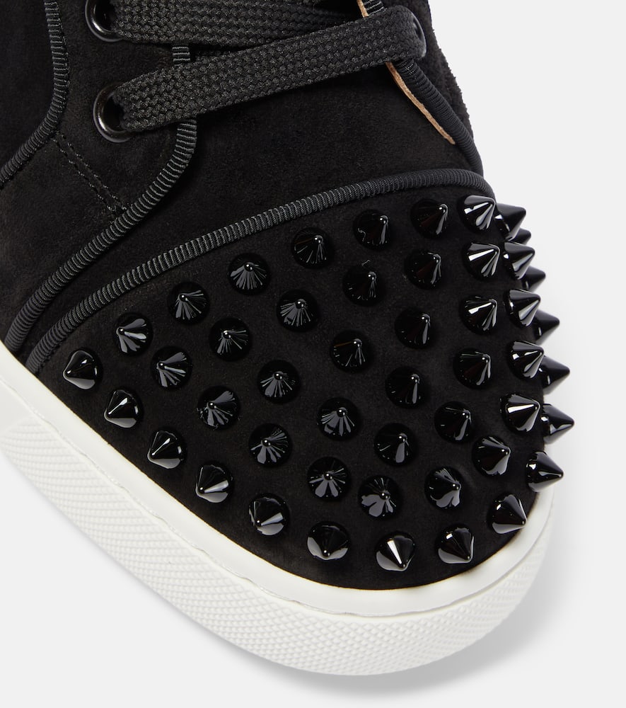 Christian Louboutin Vieira 2 spiked suede sneakers
