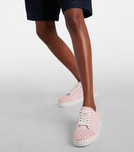 Christian Louboutin Vieira 2 studded leather sneakers