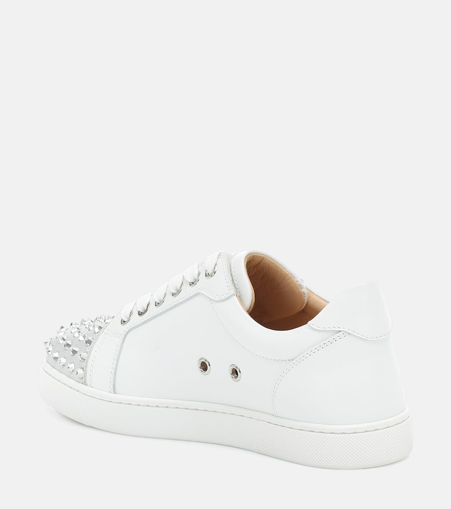 Christian Louboutin Vieira Spikes Krystal sneakers
