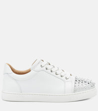 Christian Louboutin Vieira Spikes Krystal sneakers