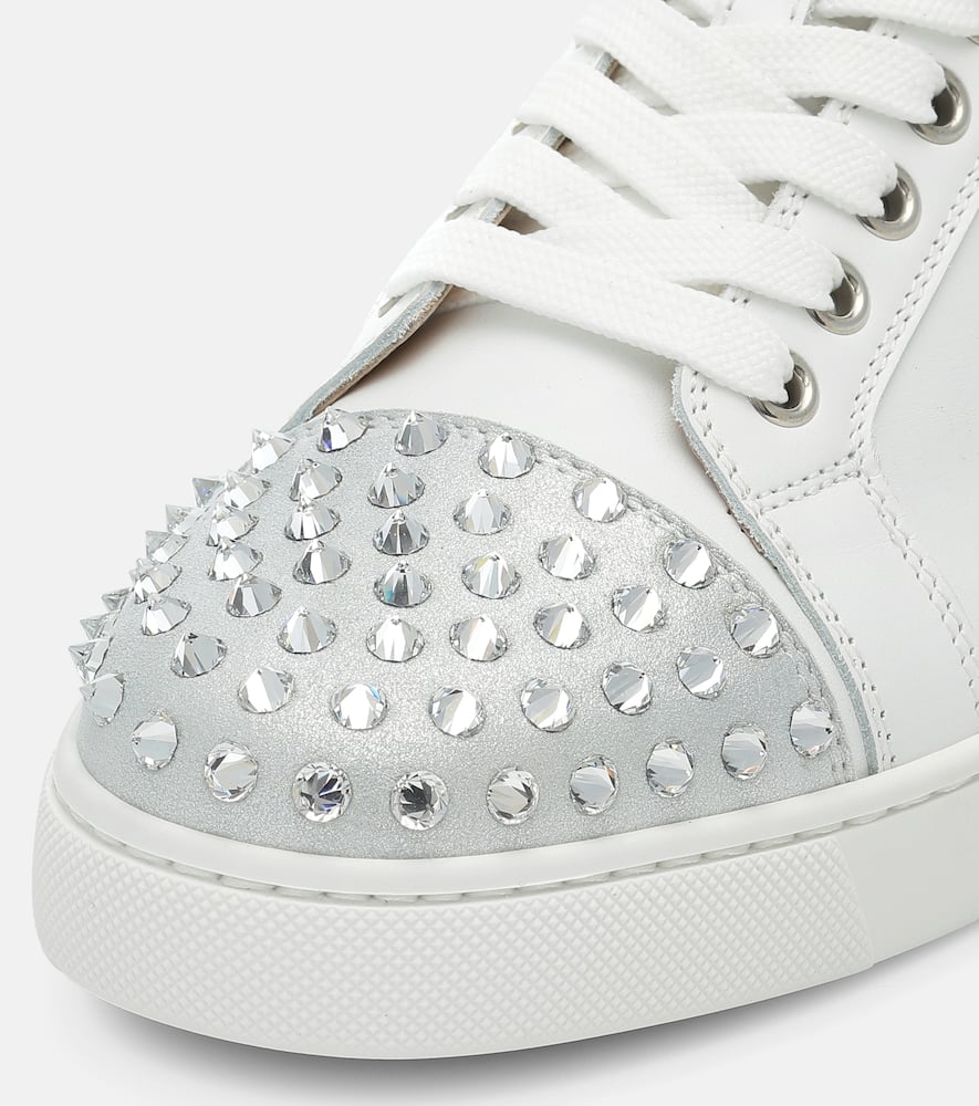 Christian Louboutin Vieira Spikes Krystal sneakers