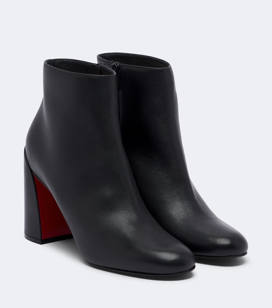 Christian Louboutin Jane leather ankle boots in Black - Ankle Boots