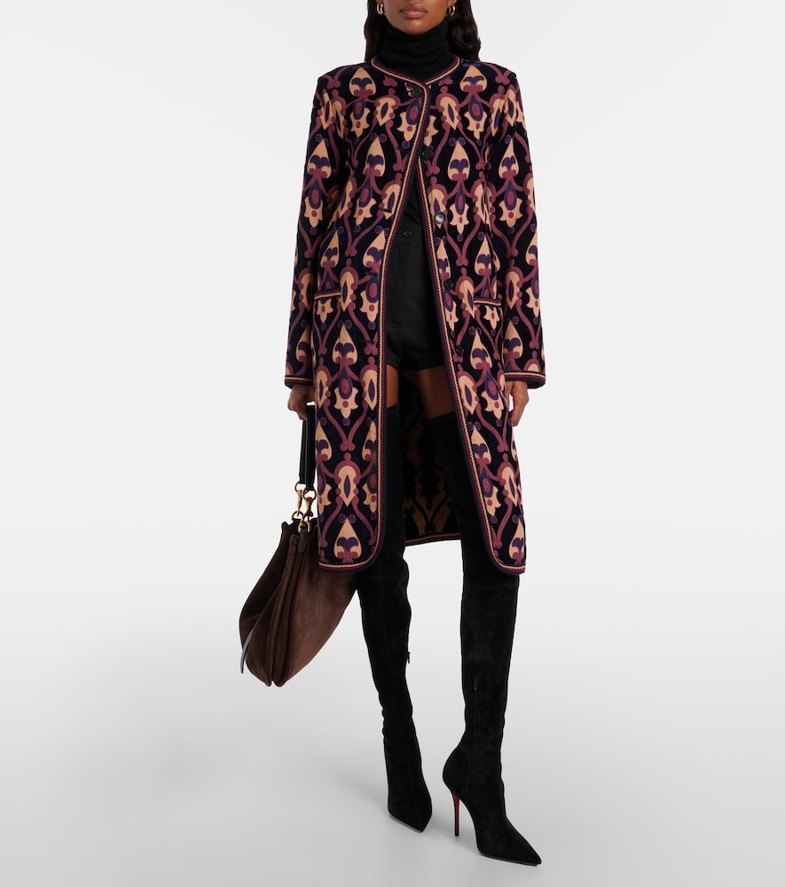 Christian Louboutin Miss Z 100 suede over-the-knee boots - Black High Heels